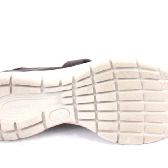 Frau 43k Black Leather Comfortable Flats Shoes - Picture 8 of 8